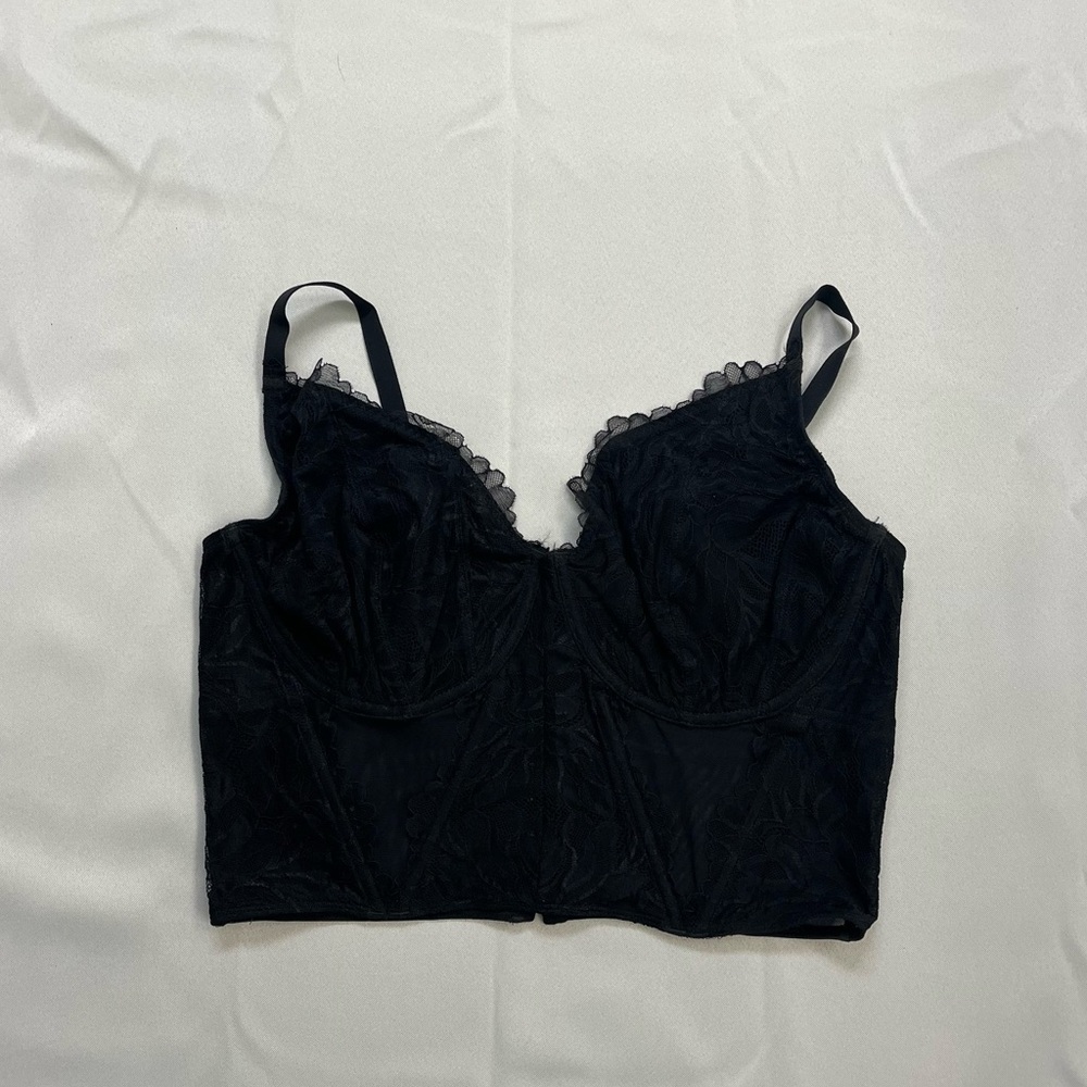 Gilly Hicks black corset